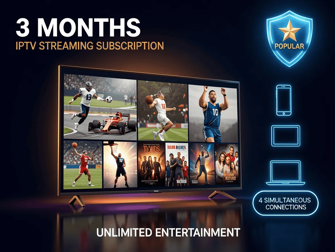 IPTV Deutschland 3 Monate Abo in HD und 4K 1 IPTV Deutschland 3 Monate Abo
