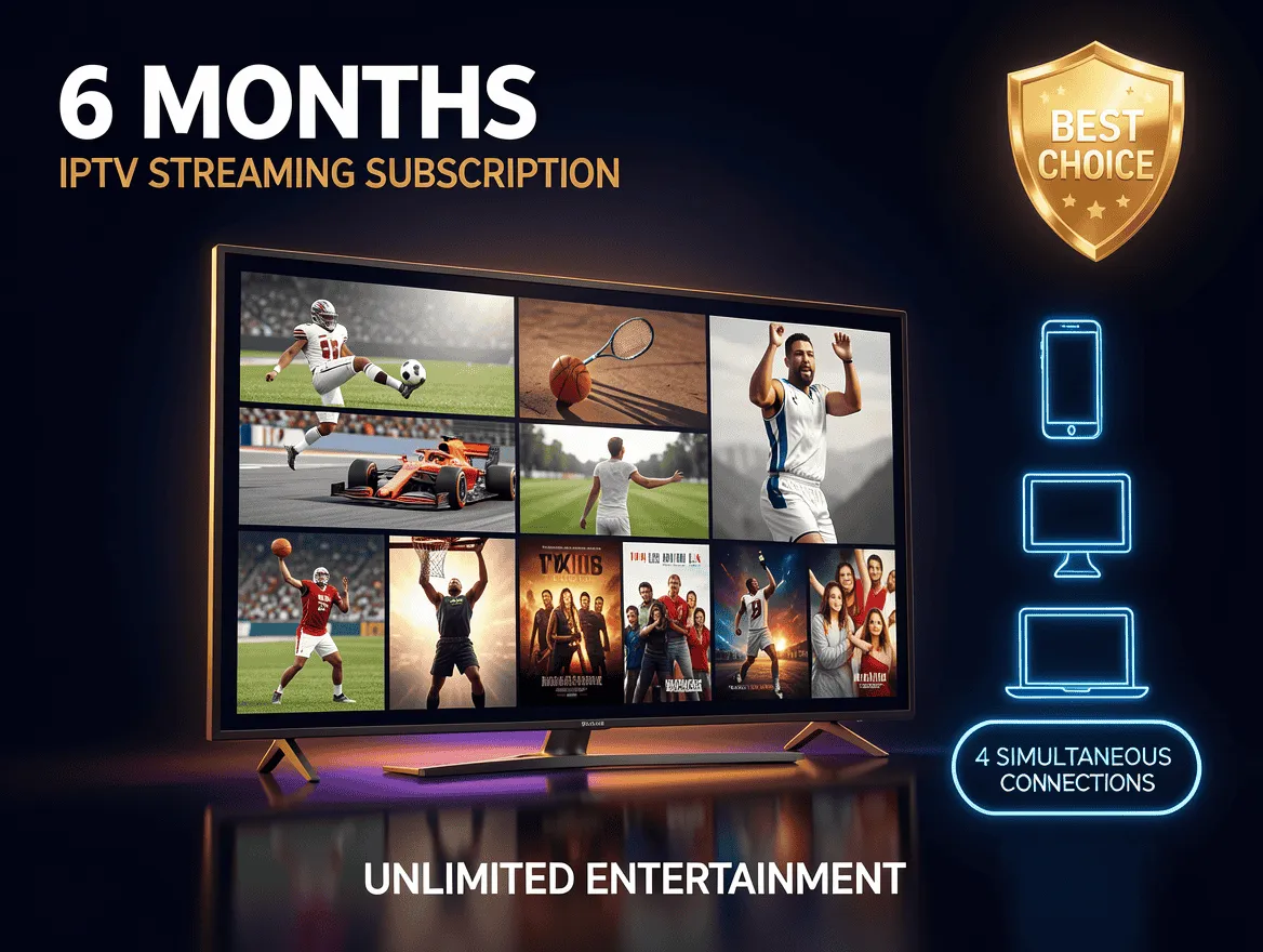 Stream Deutsch 6 Monate IPTV Abo in 4K 1 Stream Deutsch 6 Monate IPTV Abo